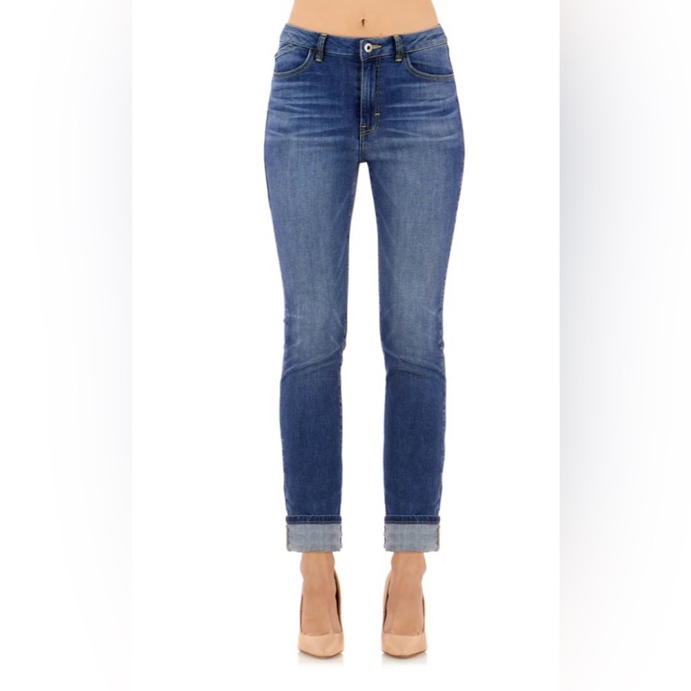 Morrison Women’s Sexy Boyfriend Mid-rise Distressed Denim Jeans | 25 NWT